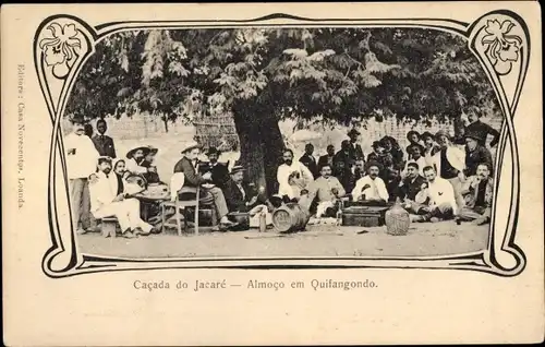 Ak Angola, Cacada do Jacaré, Almoco em Quifangondo
