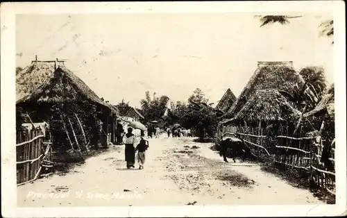 Ak Manila Philippinen, Provincial Street Scene