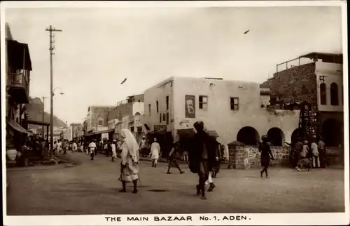 Ak Aden Jemen, The Main Bazaar