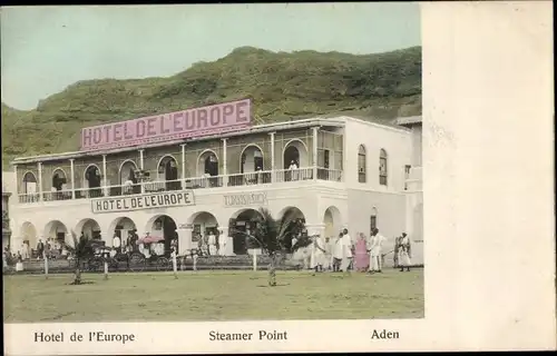 Ak Aden Jemen, Hotel de l'Europe