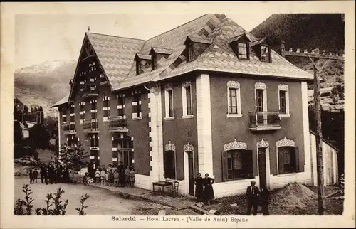 Ak Salardú Katalonien, Hotel Lacreu