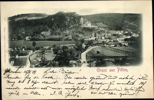 Ak Pitten Niederösterreich, Gesamtansicht