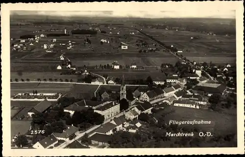 Ak Marchtrenk in Oberösterreich, Fliegeraufnahme