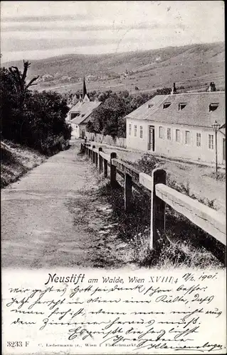 Ak Wien XVIII. Währing, Neustift am Walde