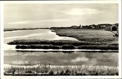 Ak De Cocksdorp Texel Nordholland Niederlande, Roggesloot