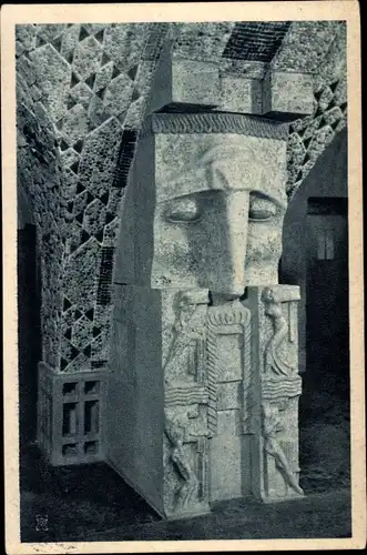 Ak Berlin Tiergarten, Weinhaus Rheingold am Potsdamer Platz, Motiv II aus dem Steinsaal, F. Metzner