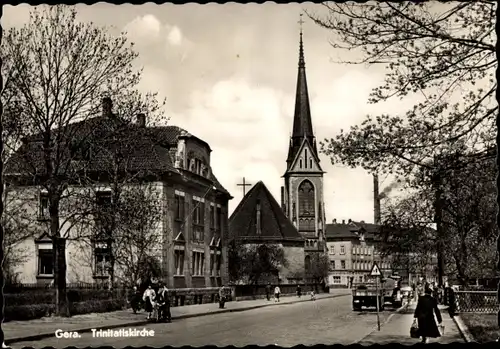 Ak Gera in Thüringen, Trinitatiskirche