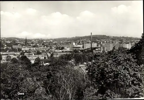 Ak Gera in Thüringen, Panorama