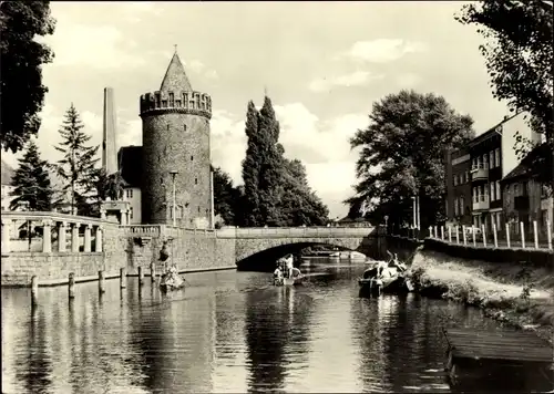 Ak Brandenburg an der Havel, Steintor und Steintorbrücke