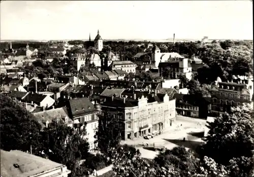 Ak Mittweida in Sachsen, Teilansicht