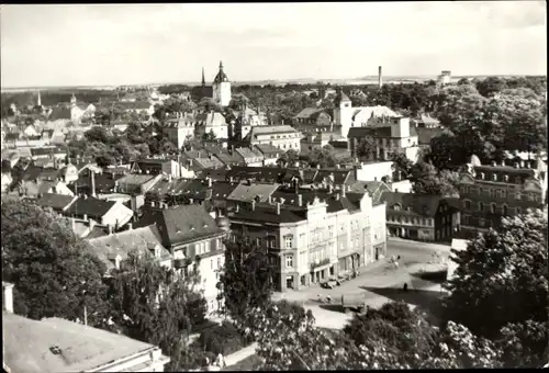 Ak Mittweida in Sachsen, Teilansicht