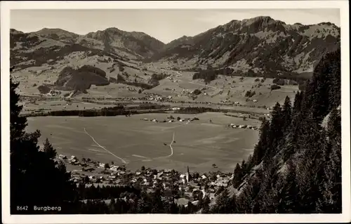 Ak Burgberg im Allgäu, Panorama mit Gunzesrieder Tal