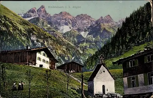 Ak Oberstdorf im Oberallgäu Schwaben, Einödsbach