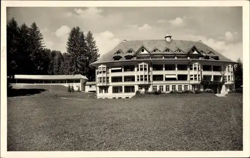 Ak Oberstdorf im Oberallgäu, Dr. L. Saathoffs Kuranstalt, Stillachhaus