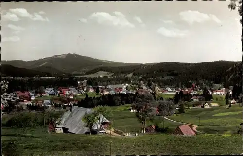 Ak Hinterzarten im Schwarzwald, Panoramablick mit Hochfirst