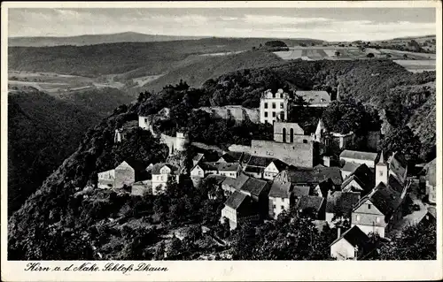 Ak Kirn an der Nahe, Schloss Dhaun, Ort