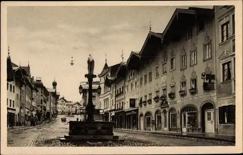 Ak Bad Tölz in Oberbayern, Marktstraße