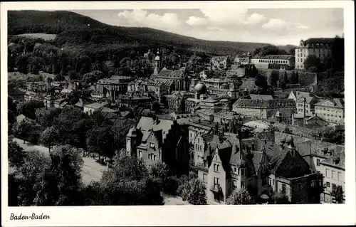 Ak Baden Baden am Schwarzwald, Panorama