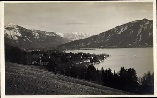 Ak Tegernsee in Oberbayern, Panorama