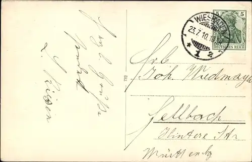 Ak Wiesbaden in Hessen, Neroberg, Tempel