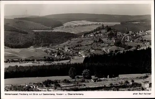Ak Seelenberg Schmitten im Taunus Hessen, Römerkastell Feldberg, Oberreifenberg, Niederreifenberg