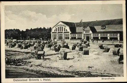 Ak Ostseebad Grömitz in Holstein, Strandhalle