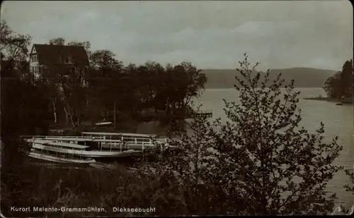 Ak Gremsmühlen Malente in Ostholstein, Diekseebucht