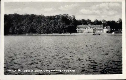 Ak Flensburg in Schleswig Holstein, Kurhaus Wassersleben