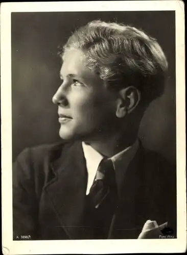 Ak Schauspieler Norbert Rohringer, Profilansicht