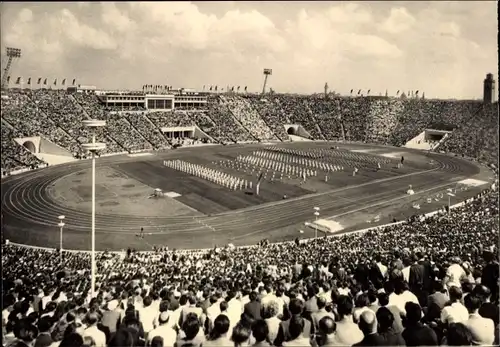 Ak Leipzig in Sachsen, Stadion der Hunderttausend