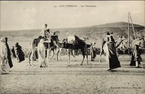 Ak Sud Tunisien, Tunesien, Les Méharistes, Wüste, Nomaden, Tunesier