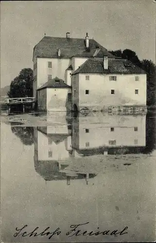 Ak Salzburg in Österreich, Schloss Freisaal