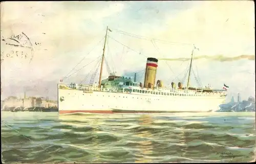 Ak Turbinen-Schnelldampfer Kaiser, HAPAG