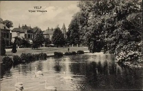 Ak Velp Gelderland Niederlande, Vijver Villapark