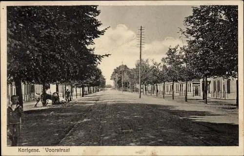 Ak Kortgene Noord Beveland Zeeland Niederlande, Voorstraat