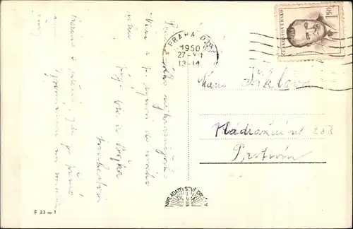 Ak Praha Prag Tschechien, Valdstynsky palac