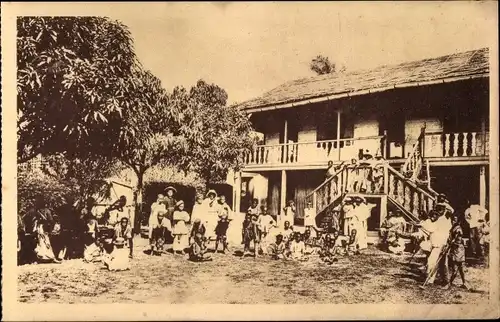 Ak Libreville Gabun, Missions des Peres du Saint-Esprit, Ancienne ecole de la Mission des St-Pierre