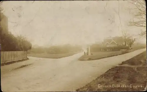 Foto Ak Hayes Common Bromley London England, Corner of Hayes Common