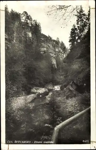 Ak Nationalpark Böhmische Schweiz (Národní park České Švýcarsko)