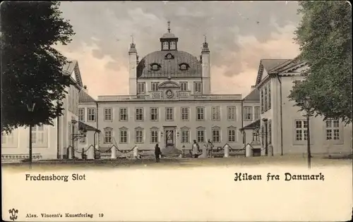 Ak Fredensborg Kommune Dänemark, Fredensborg Slot, Schloss