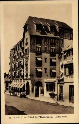 Ak Lisieux Calvados, Hotel de l'Esperance