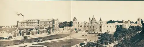 Klapp Ak Reims Marne, Stadtansicht