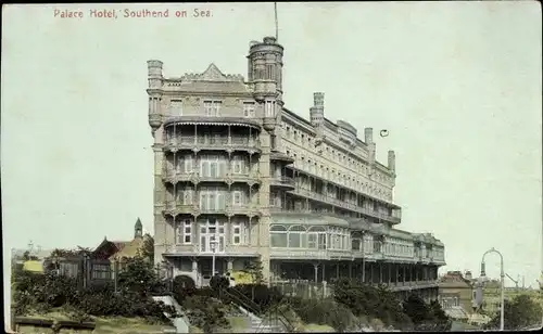 Ak Southend on Sea Essex England, Palace Hotel