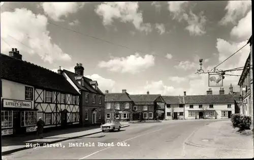 Ak Hatfield Broad Oak East England, High Street, Post Office