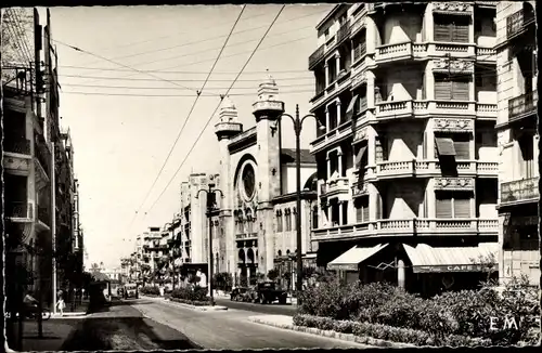 Judaika Ak Oran Algerien, Le Boulevard Joffre et la Synagogue