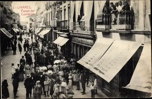 Ak Linares Andalusien, Pasaje del Comercio