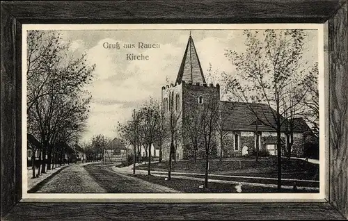 Ak Rauen in der Mark, Kirche