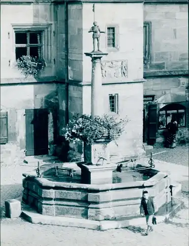 Foto Weißenburg am Sand Mittelfranken Bayern, Schweppermannsbrunnen