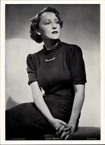 Foto Schauspielerin Elga Brink, Portrait