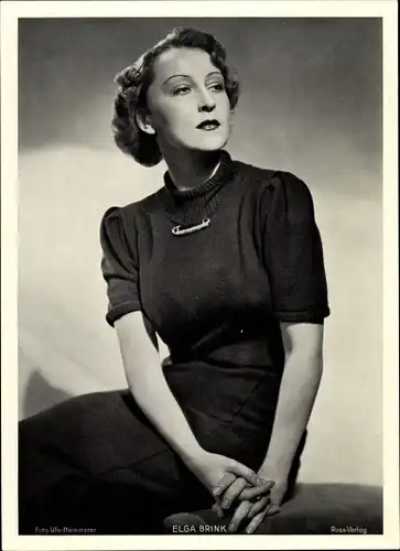 Foto Schauspielerin Elga Brink, Portrait